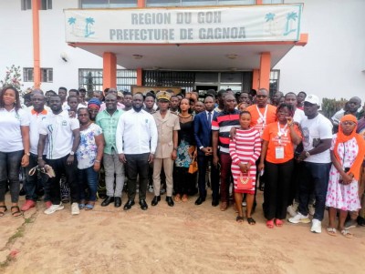 Côte d'Ivoire : Gagnoa, restitution des travaux du projet « Dialogue politique des jeunes et code de bonne conduite »