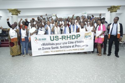 Côte d'Ivoire : L'US-RHDP investit ses 47 coordinations régionales pour assurer la victoire d'Alassane Ouattara au premier tour