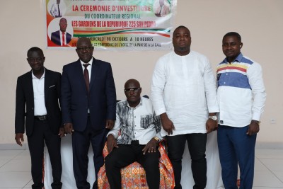 Côte d'Ivoire : San-Pédro, Coulibaly Laciné prend les commandes du GR225 et lance la mobilisation pour la victoire du Président Ouattara