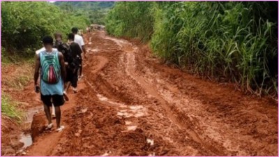Côte d'Ivoire : Infrastructures routières dégradées, les populations de la Sous-Préfeture de Zagoué-Déoulé (Man) appellent le chef de l'Etat à leur secours