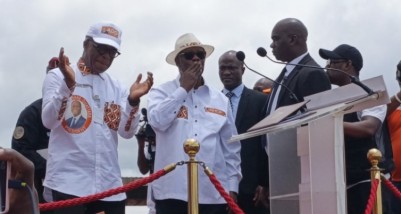Côte d'Ivoire: Alassane Ouattara ouvre sa campagne dans le Haut-Sassandra et annonce la construction prochaine d'une autoroute reliant Yamoussoukro à Daloa