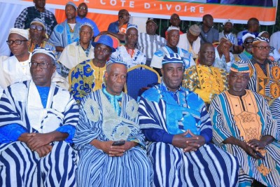 Côte d'Ivoire : Présidentielle 2025, les populations de Zagné et Taï promettent une victoire éclatante au candidat Alassane Ouattara