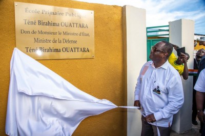 Côte d'Ivoire : Daloa, Téné Birahima Ouattara réalise sa promesse de doter le quartier Orly-Plateau d'une école