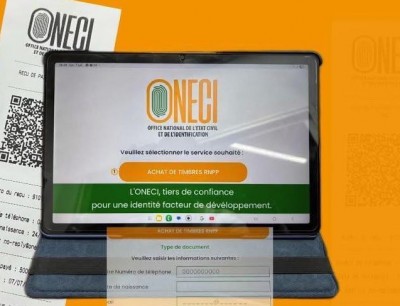 Côte d'Ivoire : CNI, un nouveau dispositif innovant est désormais opérationnel pour l'achat des timbres