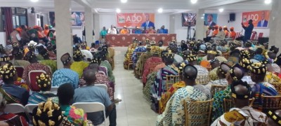 Côte d'Ivoire : Gbêkê, Assahoré aux têtes couronnées, « On ne veut pas voir se répéter les troubles de 2020...»