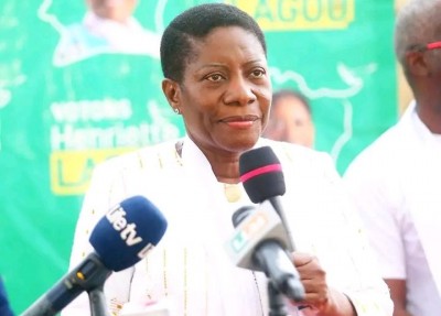 Côte d'Ivoire : Henriette Lagou aux électeurs à Bouaké, « Il n'y a pas de raison qu'il y ait beaucoup de pauvres...»