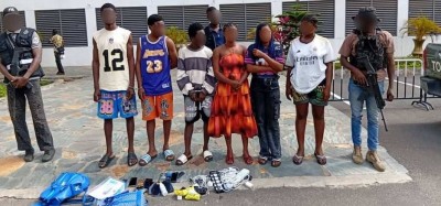 Ghana :  La police arrête 6 suspects à Sogakopé pour fausses plateformes de livraison de repas en ligne