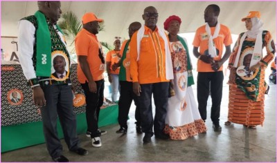 Côte d'Ivoire : Présidentielle 2025, plus de 500 militants RHDP de Port-Gentil (Gabon) en ordre de bataille pour une victoire écrasante d'ADO dès le premier tour