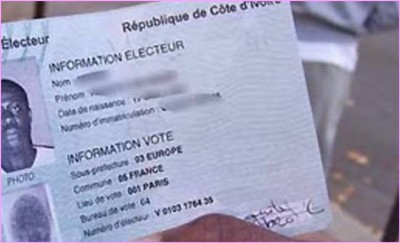 Côte d'Ivoire : Distribution des cartes d'électeur, la CEI accorde un délai supplémentaire jusqu'au 22 octobre