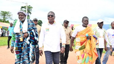 Côte d'Ivoire : Amédé dans les fins fonds de la Nawa, du Gbôklè et du Lôh-Djiboua pour la continuité