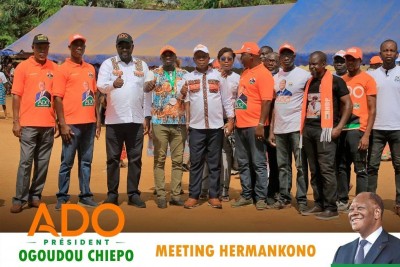 Côte d'Ivoire : Présidentielle 2025, mobilisation du Lôh-Djiboua pour un 