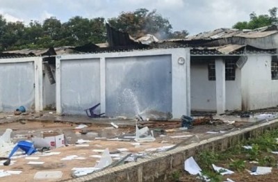 Côte d'Ivoire : Incendie du siège local de la CEI à Yamoussoukro, les dégâts ne sont pas de nature à entraver la tenue du scrutin samedi, rassure-t-on