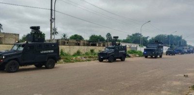 Côte d'Ivoire : Après les manifestations survenues à Yamoussoukro, la Gendarmerie accentue les patrouilles de sécurisation pour prévenir d'éventuels troubles
