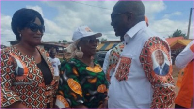 Côte d'Ivoire : Présidentielle, Hilaire Lamizana ratisse large dans le Moronou pour le candidat Alassane Ouattara