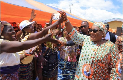 Côte d'Ivoire : Présidentielle, Anne Ouloto au monde rural du Cavally : « Le samedi prochain, sortez pour aller voter… »
