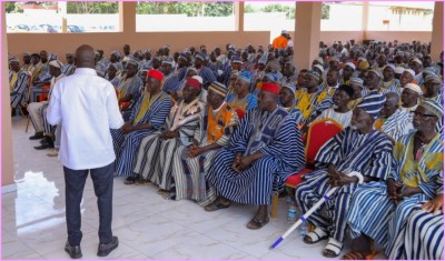 Côte d'Ivoire: Présidentielle 2025, Hambol, les garants de la tradition réaffirment leur soutien à ADO