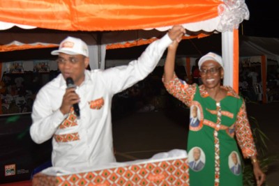 Côte d'Ivoire: Présidentielle 2025, Dimbokro en liesse, Adama Coulibaly appelle à un vote massif pour Alassane Ouattara