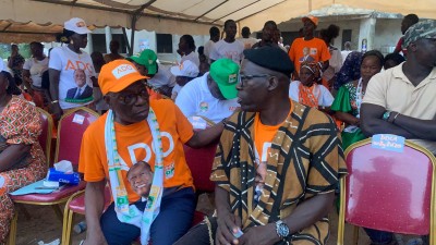 Côte d'Ivoire : Gbonné, un dernier jour de campagne sous le signe de l'unité et de la ferveur pour le RHDP