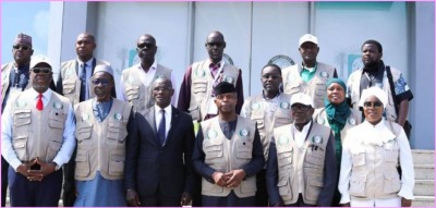 Côte d'Ivoire : Présidentielle, la mission conjointe CEDEAO-UA rencontre le Ministre Vagondo dans le cadre du suivi du processus électoral du samedi