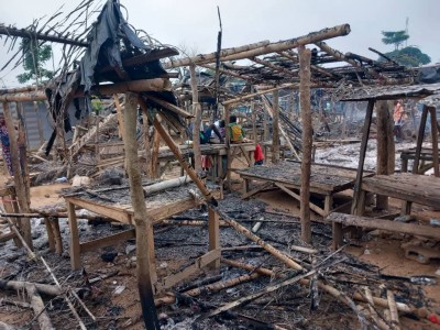 Côte d'Ivoire : Incendie dévastateur au marché de Bôdô, des commerçants laissés dans la détresse