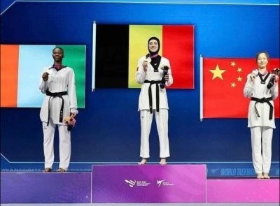 Côte d'Ivoire : Wuxi 2025 de Taekwondo, Laurène Kimi décroche la médaille d'argent
