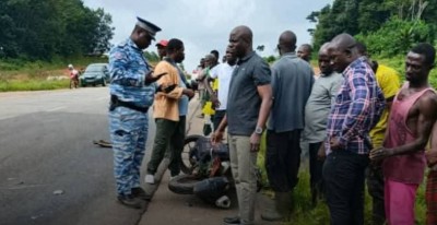 Côte d'Ivoire : Yakassé-Attobrou, un enseignant trouve la mort de façon tragique dans un accident de la circulation