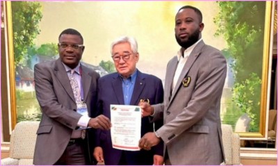 Côte d'Ivoire-Congo : L'ivoirien Cissé Cheick fait Ambassadeur du Taekwondo Congolais