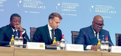 RDC-France : Gnassingbé et Macron co-président la conférence de paix sur les Grands Lacs en France, deux plans de sortie de crise