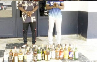 Côte d'Ivoire : Bouaké, démantèlement d'un réseau de faussaires de liqueurs grâce à un appel anonyme