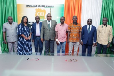 Côte d'Ivoire : Présidentielle,  Kuibiert célèbre les agents de la CEI victimes d'agressions : « Soyez fiers, car vous avez servi la République avec honneur. »