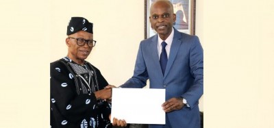 Togo :  Diplomatie, George Kofi Nfojoh, nouveau Haut-Commissaire du Ghana au Togo