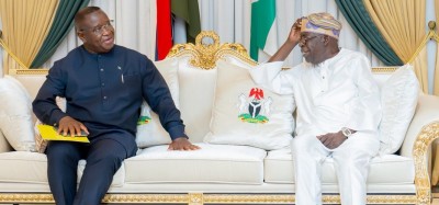 Cedeao :  Le Président en exercice Bio évoque avec Tinubu l'idée d'une coalition régionale contre le terrorisme