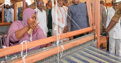 Burkina Faso : Inauguration d'un centre de transformation du coton