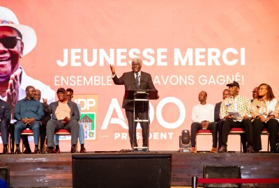 Côte d'Ivoire : Le RHDP célèbre la jeunesse victorieuse, le Premier ministre : « Vous êtes notre fierté »