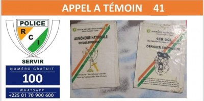 Côte d'Ivoire : Alerte de la police nationale, signalement des individus porteurs de cartes non officielles