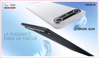 Côte d'Ivoire :  TECNO SPARK Slim : Lancement du smartphone ultra-fin primé pour son design révolutionnaire