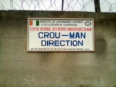 Côte d'Ivoire : Gérance et exploitation du restaurant  du CROU de Man, les résultats de l'appel d'offres estimé à plus de 700 millions FCFA  contestés, l'ARCOP saisie