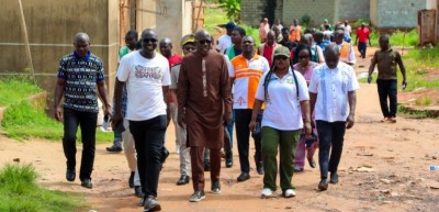 Côte d'Ivoire : San-Pédro, restitution des études CPR du projet AQABA pour un aménagement urbain durable du quartier bardot