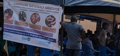 Togo :  Plus de 2 millions d'enfants à vacciner contre la rougeole et la rubéole