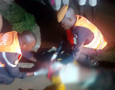 Côte d'Ivoire : Un camion de transport de produits agricoles percute un motocycliste et son passager, deux morts