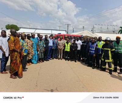 Côte d'Ivoire : Grand-Bassam, l'ONPC active un « Plan Rouge » pour tester sa capacité à gérer les sinistres de grande ampleur