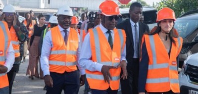 Côte d'Ivoire-France : Métro d'Abidjan visite d'une ministre française, Amadou Koné : « Environ 180 millions de voyageurs seront transportés chaque année »