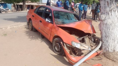 Côte d'Ivoire : Bouaké, une femme et son enfant violemment percutés par un taxi à Sokoura