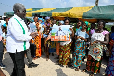Côte d'Ivoire : Législatives 2025 à Songon, le « baobab » Beugré Mambé rallie les villages à sa cause et s'achemine vers une victoire éclatante