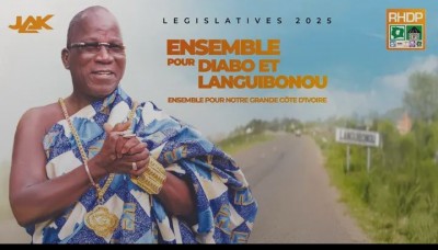 Côte d'Ivoire : Assahoré maintient le Gblo sous l'emprise du RHDP après la Législative à Diabo-Languibonou