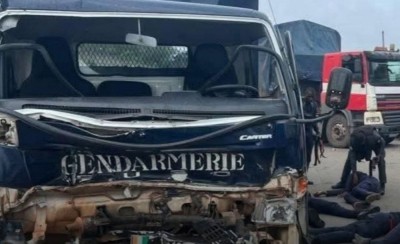 Côte d'Ivoire : Sécurisation des Législatives, sortie de route d'un engin de la Gendarmerie sur l'axe Dabou-Sikensi, un mort (témoins)