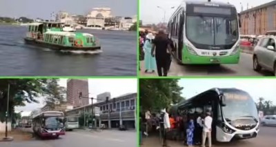 Côte d'Ivoire : Incendie de bateaux-bus à Treichville, la SOTRA suspend les lignes lagunaires et met en place des solutions alternatives