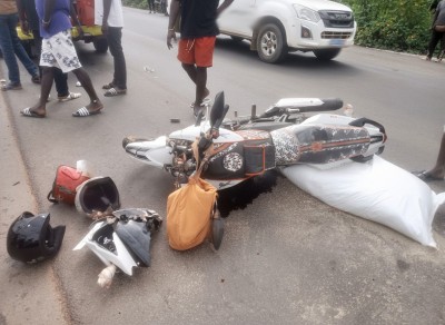 Côte d'Ivoire : Guiglo, plus de 12  millions FCFA  retrouvés sur une victime d'un accident de moto