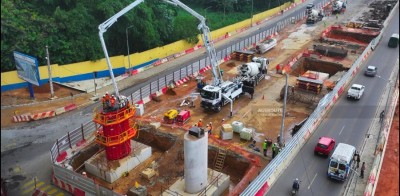 Côte d'Ivoire : Travaux de l'échangeur de l'Ecole de Police à Cocody, fermeture de la voie pour trois jours à compter du vendredi