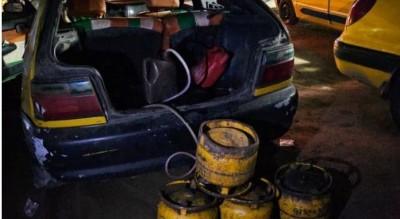 Côte d'Ivoire : Lutte contre le transvasement illicite du gaz butane, des individus interpellés à Yamoussoukro répondront  de leurs actes devant la justice